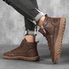 TUINANLE Herren-Knöchelboots für draußen Minimalistische Wanderschuhe Weite Zehenpartie Barfußschuhe Paar-Geh-Sneaker