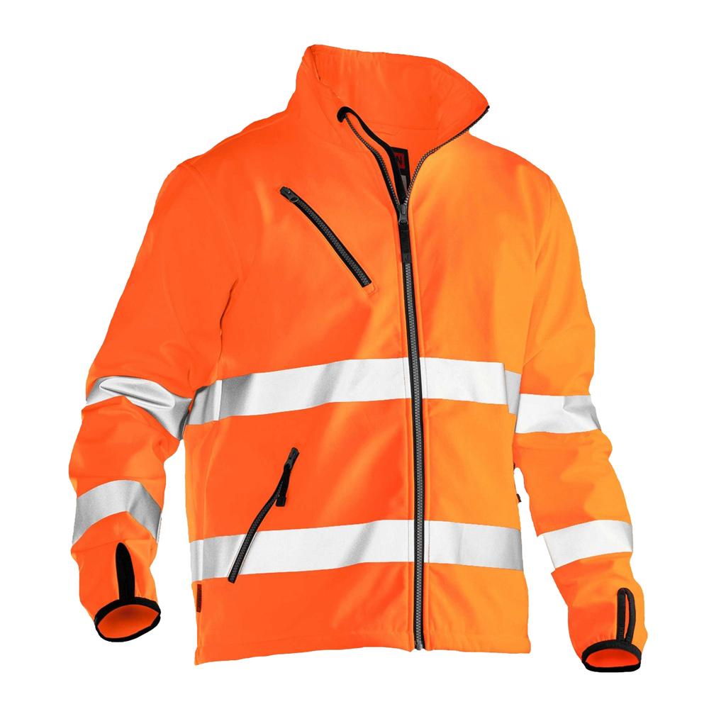 Jobman Mens Hi-Vis Soft Shell Jacket