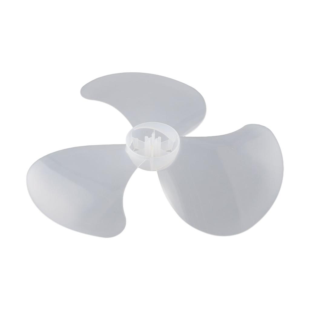 16 Inch Household Plastic Fan Blades Three Leaves With Fan Nut Standing Pedestal Fan Table Fanner General Accessories