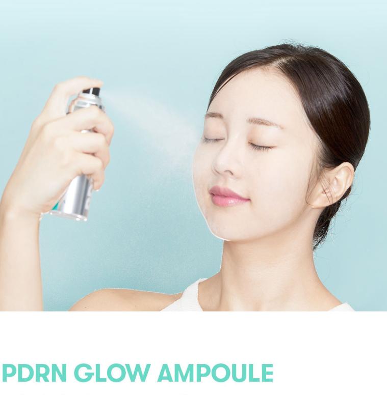 VT COSMETICS PDRN Glow Ampoule 100ml – Firming & Hydrating Skin Booster