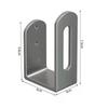 2pcs Home Router Storage Box Wall Artifact Set-top Box Wall-mounted Fixture Support Bracket Wifi Placement Rack For Living Room