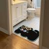 Non-Slip Bathroom Floor Mat Cartoon Decorative Door Mat Modern Entry Door Mat  Kitchen