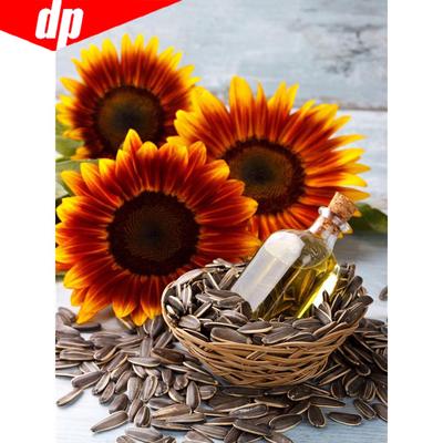 5D Diamond Painting Full Round Sunflower Rhinestone Picture Embroidery Sale Diamond