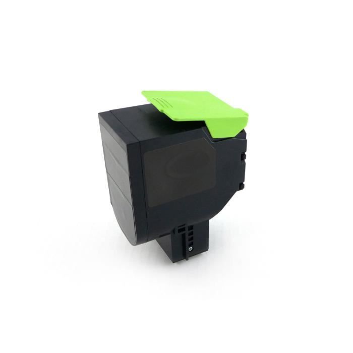 Green2Print - Toner Noir Recyclé Pour Lexmark CX310N CX310DN - Rendement 2500 Pages