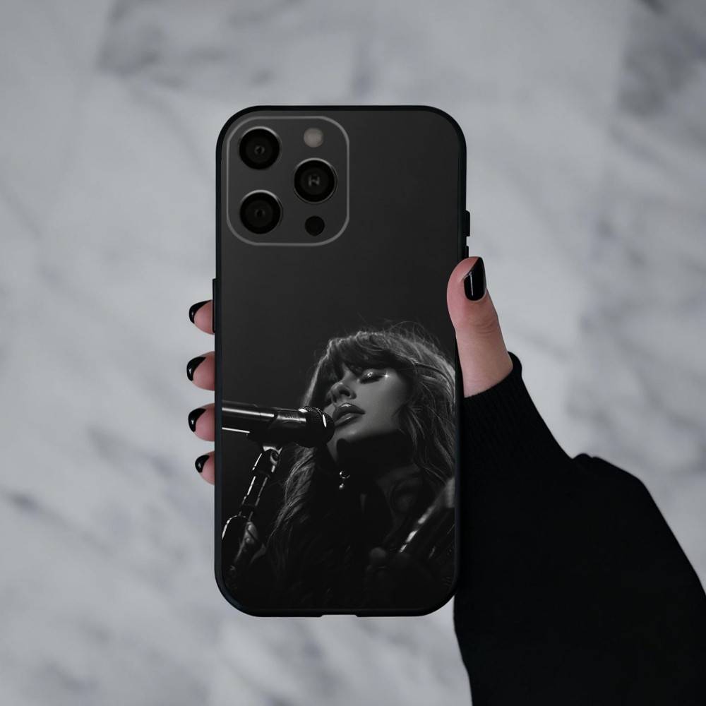 

E-Ella L-Langley-Y Phone Case For iPhone 17pro,16,15,14,13,12,11 Plus,Pro Max,XS,Soft Silicone Black Cover iPhone11PROMAX