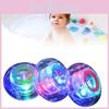 Seven Bathtub Children Colours Lamp Flying Saucer Bath Toy Plastic Material