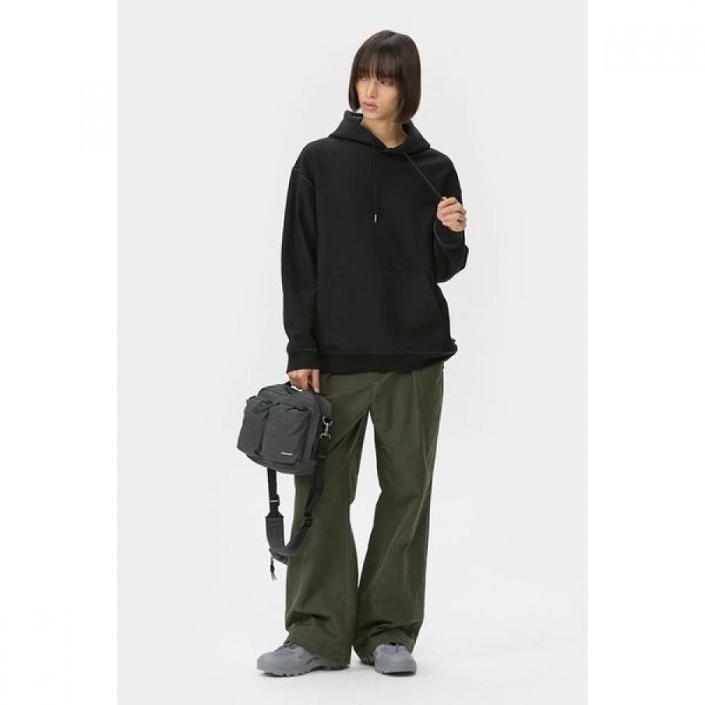 Customellow Black Stitch Hoodie Black Cwtaw25633bkx