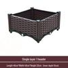 Extra Large Yellow-Edged Rooftop & Balcony Vegetable Planter Box