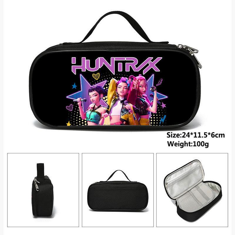 Untrix Kpop Fach Federmäppchen Kpop Hexenjäger Schüler Aufbewahrung Schreibwaren Tasche Bleistift Tasche