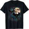 Mothman Shirt Cryptid Cryptozoology Monster Cursed Dead Moon T-Shirt