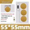Silver Thermal Adhesive Printable Food Label