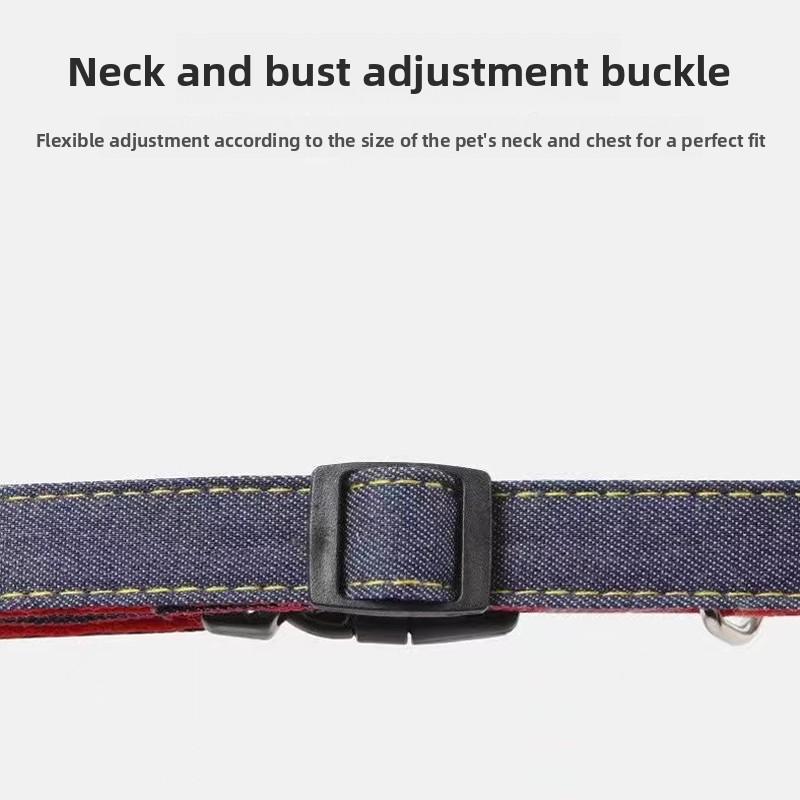 Dog Leash Dog Collar Large Small Chain Teddy Golden Retriever Walking Dog Rope Pet Supplies
