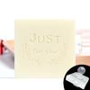Merry Christmas Handmade Clear Stamps, Seal Soap Making Mold, Natural Crafts Scrapbooking, Chapter Stationery