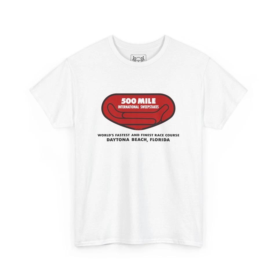 500 Mile Race T-Shirt - NASCAR Daytona Beach Race Track Tee - Racing Fans Gift 3XL