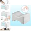 Memory Foam Knee Pillow For Side Sleepers With Ergonomic Design And Breathable Cover