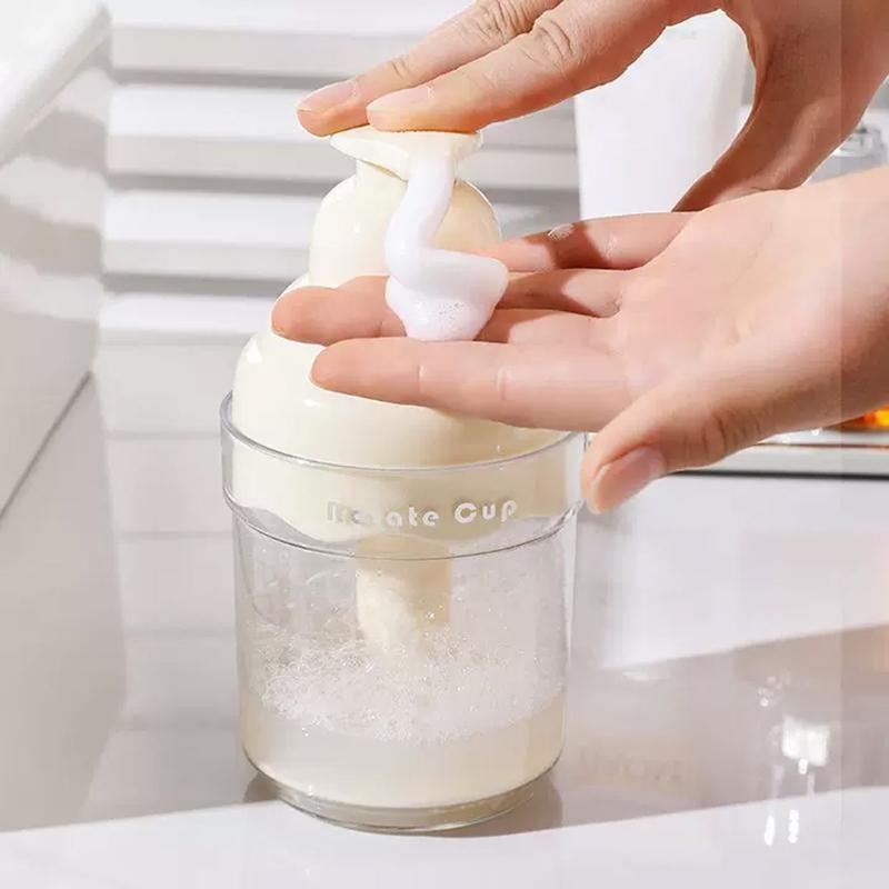 Mousse Foaming Bottle, Manual Pump Bottle For Facial Cleanser, Hand Soap, And Shower Gel, Foaming Device, Dispensing Bottle