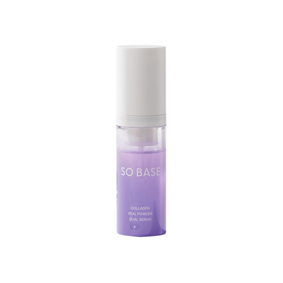 

SO BASE Collagen Real Powder Dual Serum 30.6 g - Intensywnie ujędrniające dwufazowe serum z kolagenem
