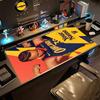 Golden State Warriors Team Personalisierbares Namens-Mauspad Gaming-Laptop-Mauspad Computer-Schreibtischmatte Rutschfester Gummiunterseite
