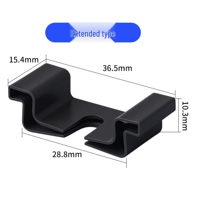 C45 Rail Cover: DIN35mm Card Slot Protector for PZ30 Distribution Box & DZ47 Breaker