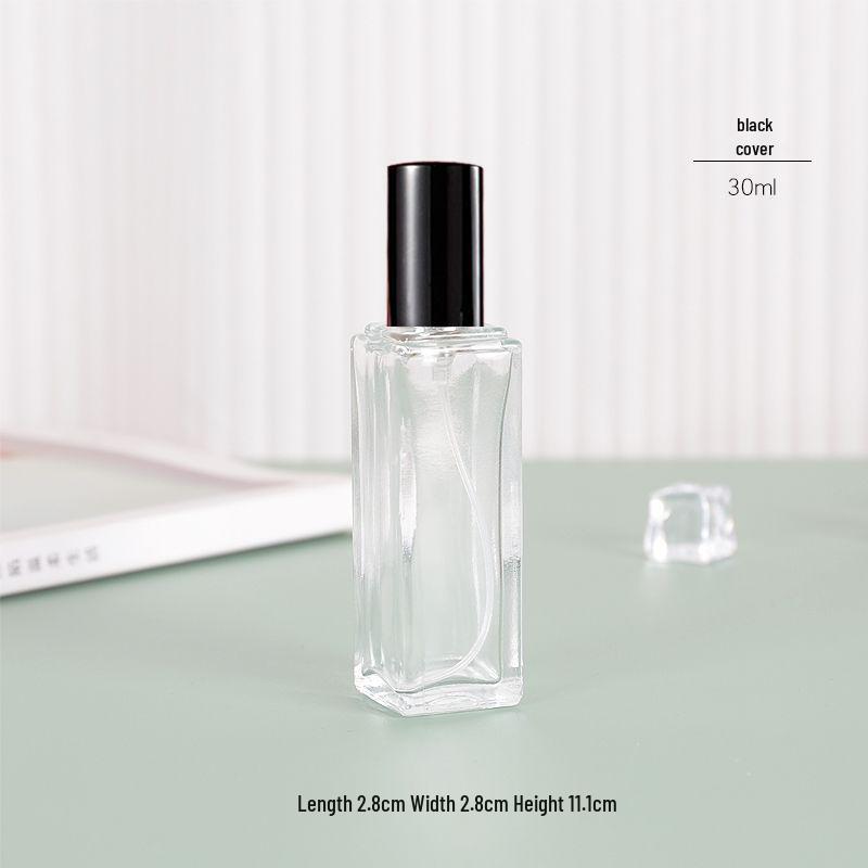 Portable Thickened Glass Perfume Refill Bottle, 20ml/30ml Travel Size