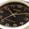Casio Analog Quartz Watch Gold and International No Presentation Simple Packaging Men's MTP-V001GL-1B, Black, Model, Box,