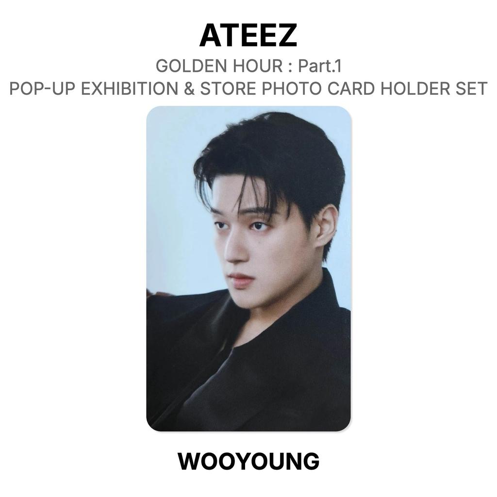 ATEEZ GOLDEN HOUR : Part.1 POP-UP EXHIBITION & STORE PHOTO CARD HOLDER SET Official Photocard