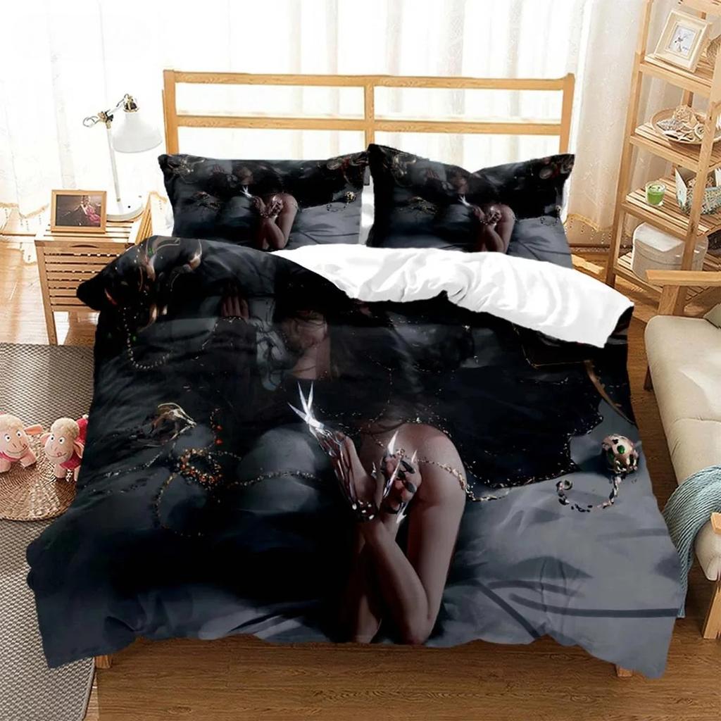 Sexy Beauty Charm Soft And Comfortable Comforter Bedding Collections Quilt Cover And Pillowcase Complete Size izable