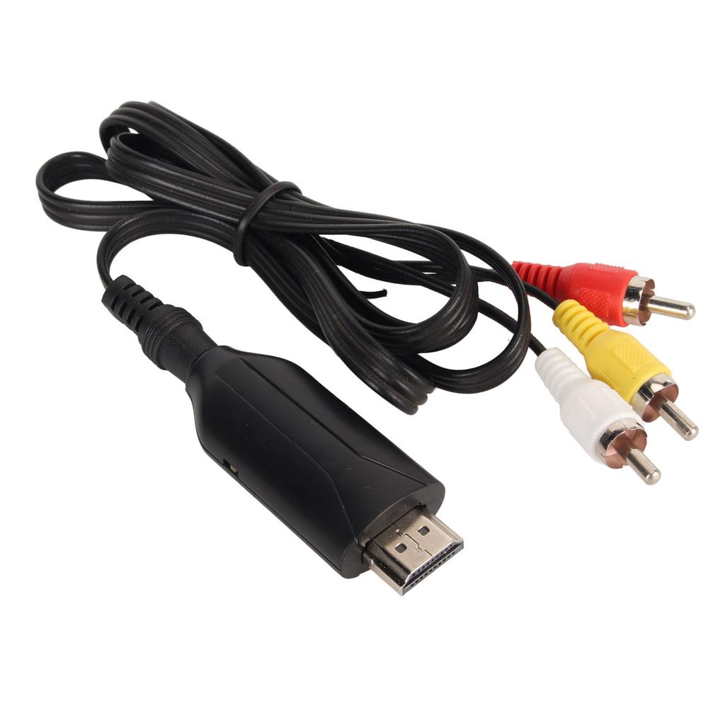 HD Multimedia Interface To RCA Converter Supports 4K 30hz HD Multimedia Interface To Older TV Adapter for Monitor