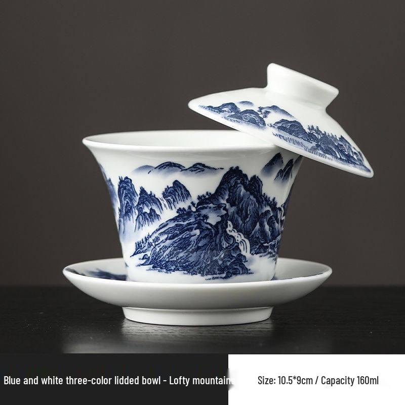 

Qiwei Ru Ware Anti-Scald Gaiwan