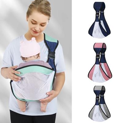 Newborn Front Holding Infant Backpacks Cotton Newborn Sling Wrap Safety Baby Wrap Carrier  Baby