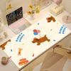 Funny Cute Dachshund Dog Mouse Pad Nonslip Thickened MousePad Large Writing Lockedge Office Student Gaming Cushion
