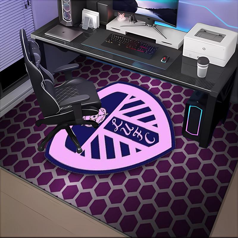 Fc Crest Design Printed Office Carpet Chair Cushion Entryway Rug, Rugs for Living Room, Bedroom Christmas gifts
