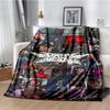 Japanese idol group babymetal combination Throws Blanket Sofa Hiking Picnic Bed Fashion Super Soft Flannel Blanket birthday gift