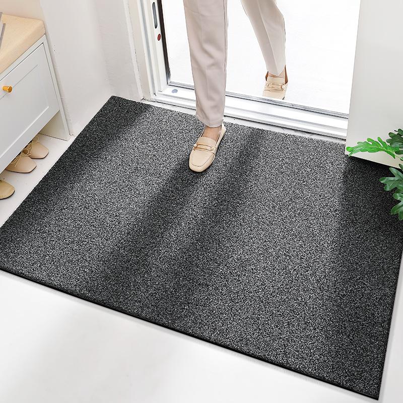 

Простой входной дверной скребок Грязь Износостойкий Пылеудаляющий Коврик для пола в прихожей Коврик для коридора в доме Нескользящий Пол в проходе 42*67cm