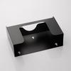 304 Stainless Steel Bathroom Paper Holder Hidden Tissue Box Public Toilet Hotel Square Paper Box Toilet Paper Holder