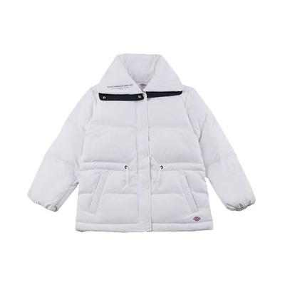 Casual Easy To Wear Multi-Pocket Long Collar Jacket Standard Version Women Jackets White DK008103-C4D