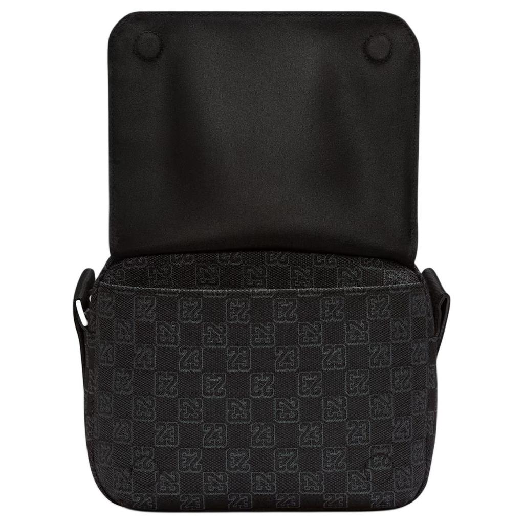 Jordan Polyurethane Crossbody Bags Unisex Black IQ3203-010