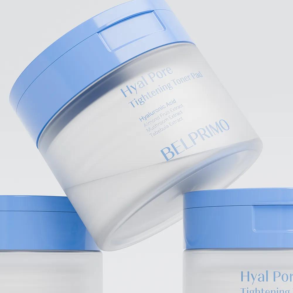 BELPRIMO Hyal Pore Tightening Toner Pads 60 Sheets x 3