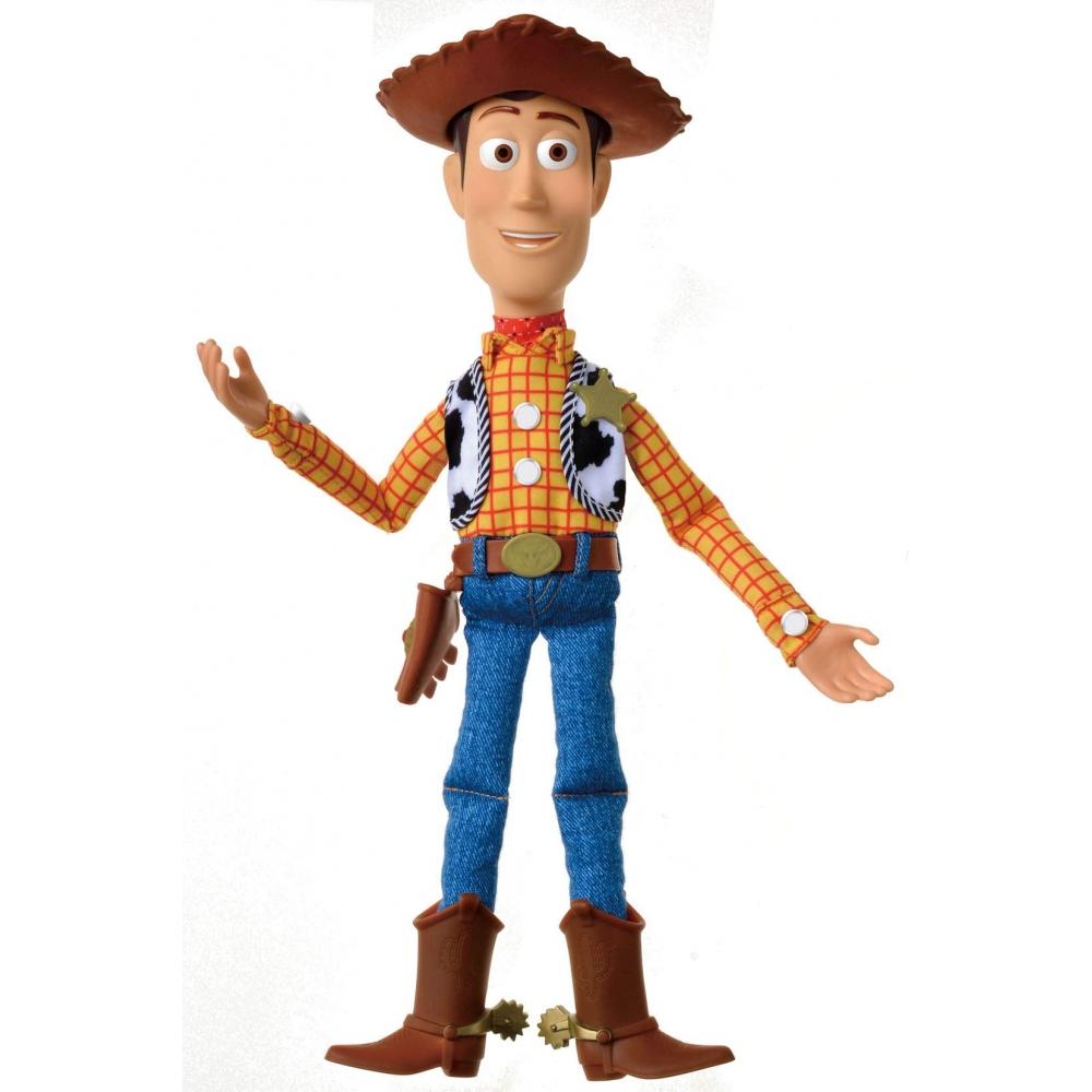Toy Story 4 Mluvící postava ve skutečné velikosti Woody (Celková délka 37 cm)