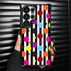 Polka Dots Art Fashion Desgin Plating Phone Case For Samsung Galaxy S24 S25 FE S26 Edge S23 Ultra S22 S21 Plus S20 Anti-Fall Air