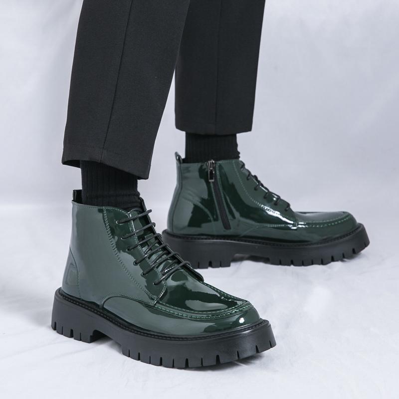 Fashion Men's Loafers Luxury Brand Leather Dress Shoes Breathable Slip-On Solid Formal Casual Shoes Handmade Designer Men Shoes Mocassin