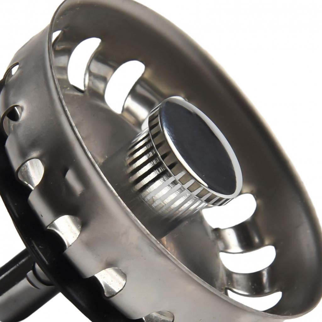 Kit Spülsieb Modern Öffnung 60mm Ersatz Edelstahl