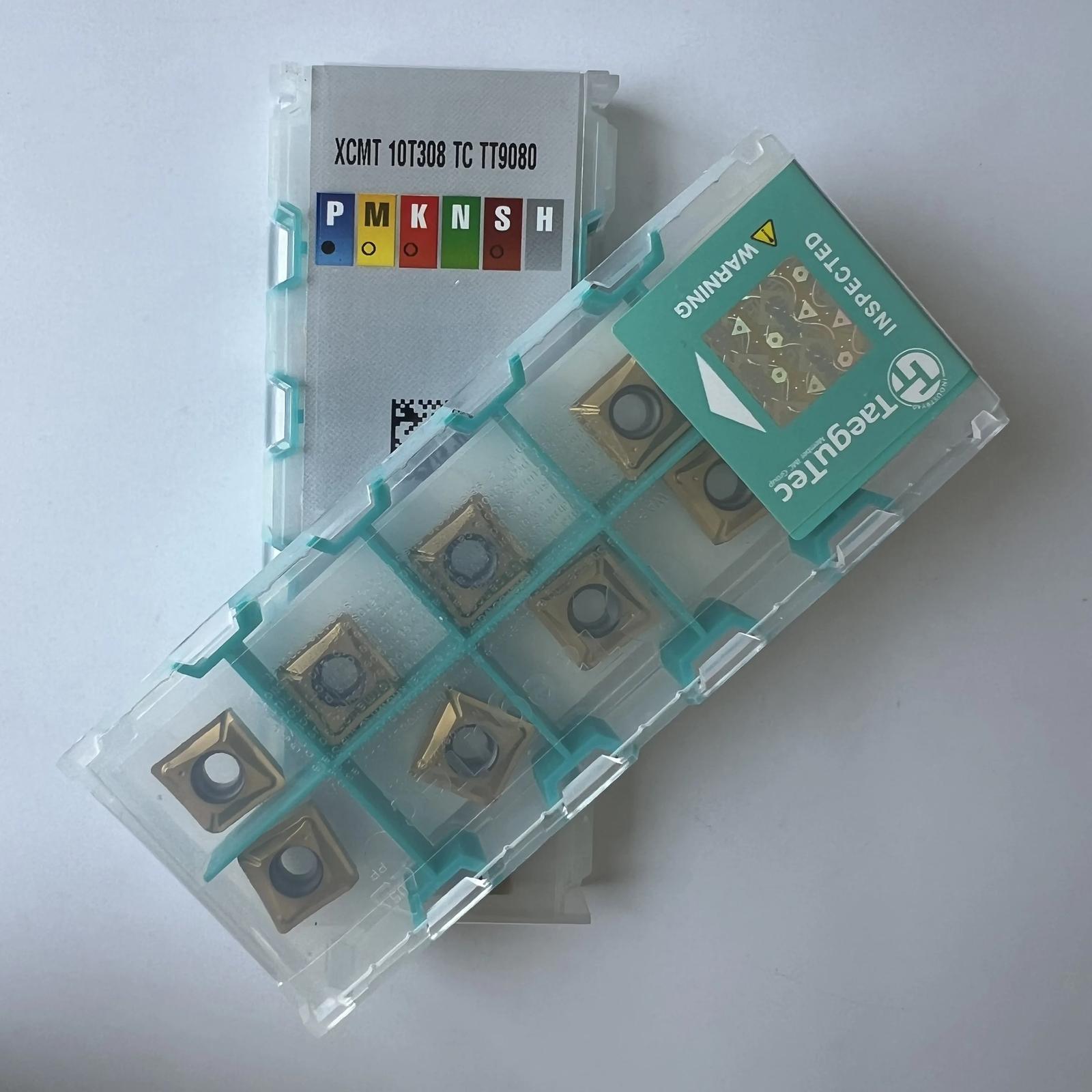 

TaeguTec / XCMT10T308TC TT9080 / Carbide blade 10 Pcs