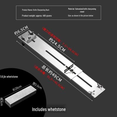 Ayarlanabilir Paslanmaz Çelik Bileme Taşı Tutucu