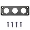 Rocker Switch Panel 16A Waterproof On Off 12V BlueToggle Switch for Cars Trucks Boats, 2 Years Warranty