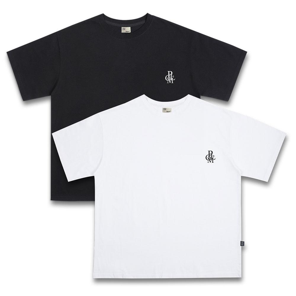POLYGRAM Logo Pgm 16-Count Cotton Oversized Short Sleeve T-Shirt 2-Pack