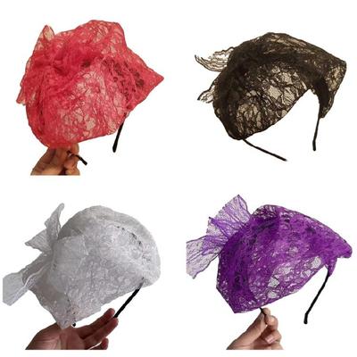 Fascinators Hat Womens Flower Mesh Ribbon Headband Cocktail Tea Party Headwewar