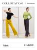 Spring & Autumn Loose High-Waist Wide-Leg Pants for Adult Female Modern Dance