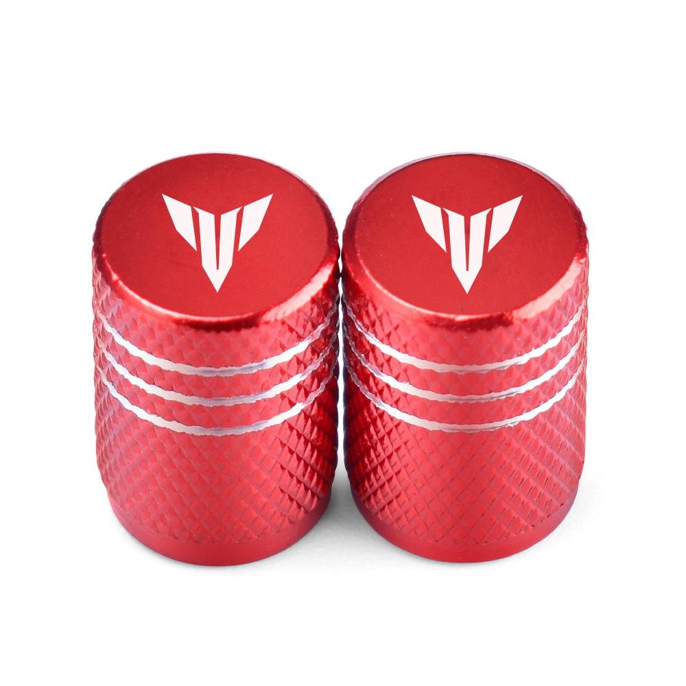 ASY1 Metal Wheel Tire Valve Stem Caps Dustproof Motorcycle Accessories For Yamaha MT07 MT09 MT03 MT25 MT FZ 07 09 03 25 MT-07 MT-09