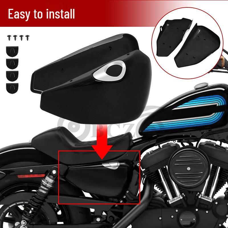 Harley XL1200/883 X48 Modified ABS Battery Side Covers (2014-2022)